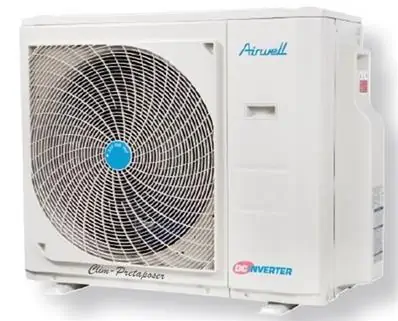 Clim Airwell 3,5 kw murale monosplit et multi-split HND