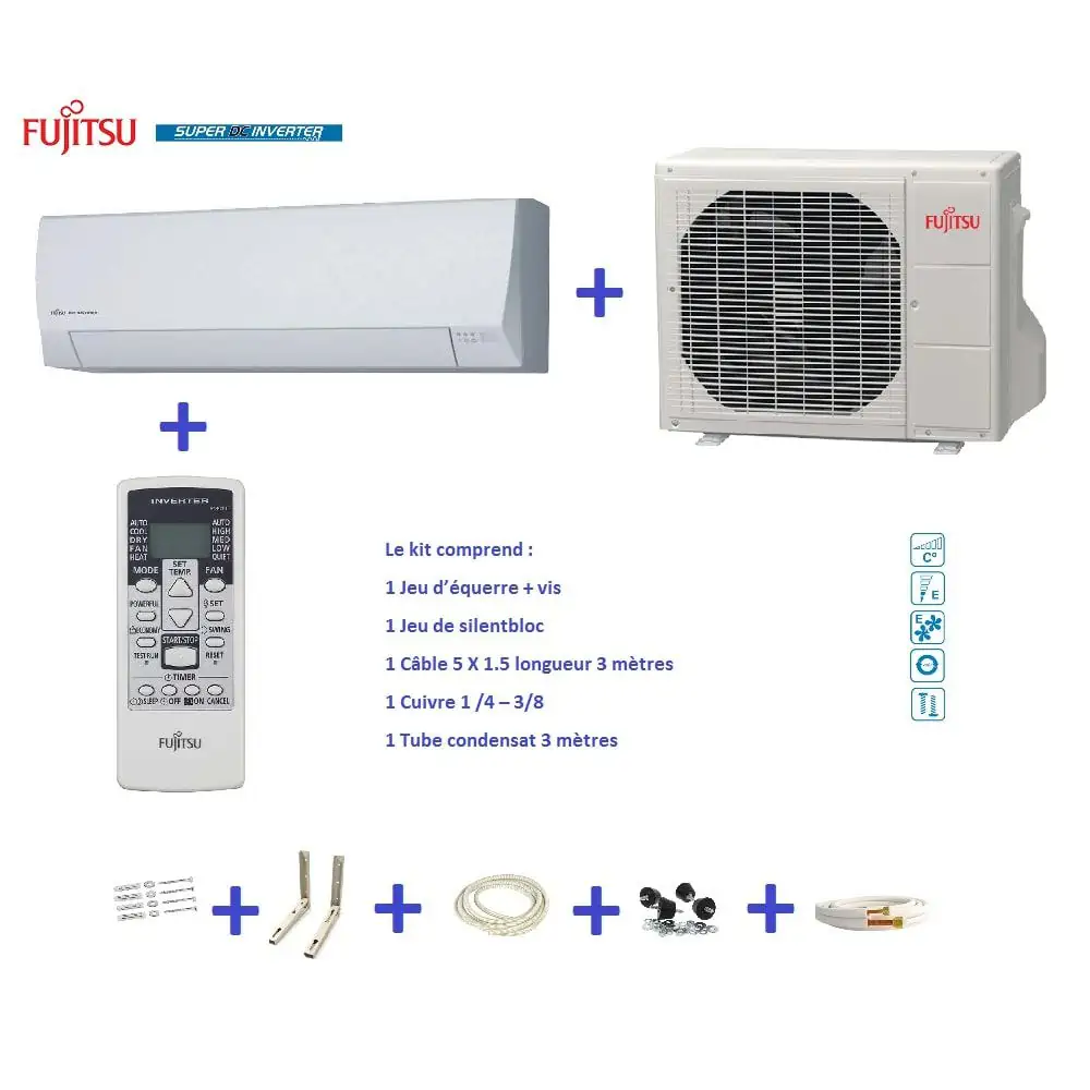 Climatiseur multi-splits DC Inverter R32