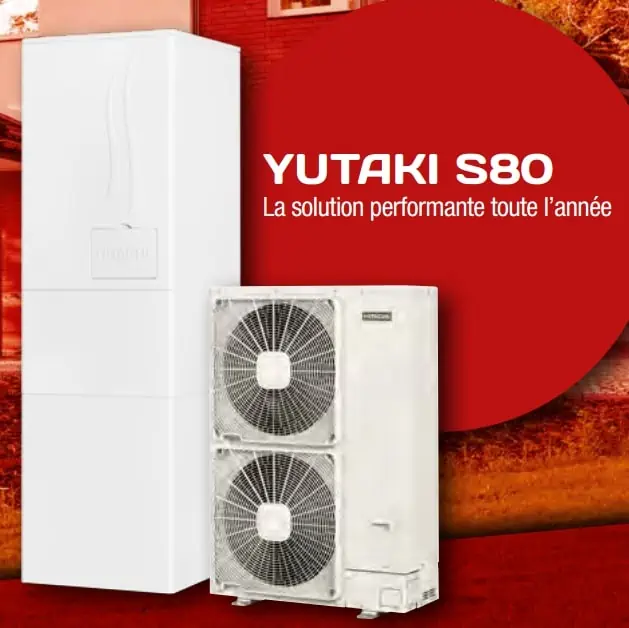 Climatiseur Hitachi multizone Yutaki