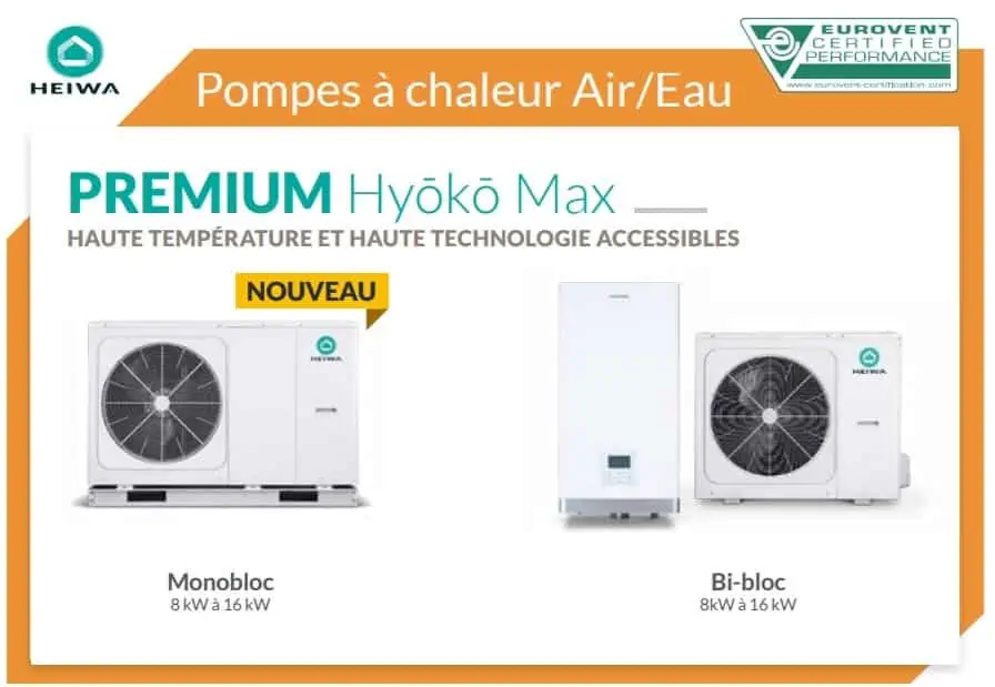 pompe a chaleur hyoko max info