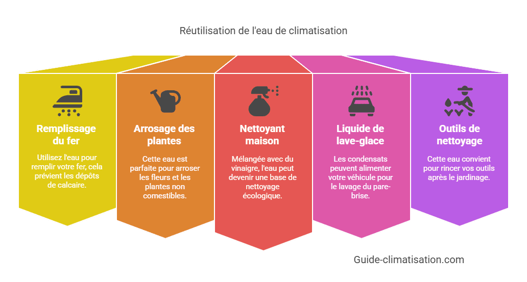 5 idées utiles pour réutiliser l’eau de votre climatisation 5 idées utiles pour réutiliser l’eau de votre climatisation